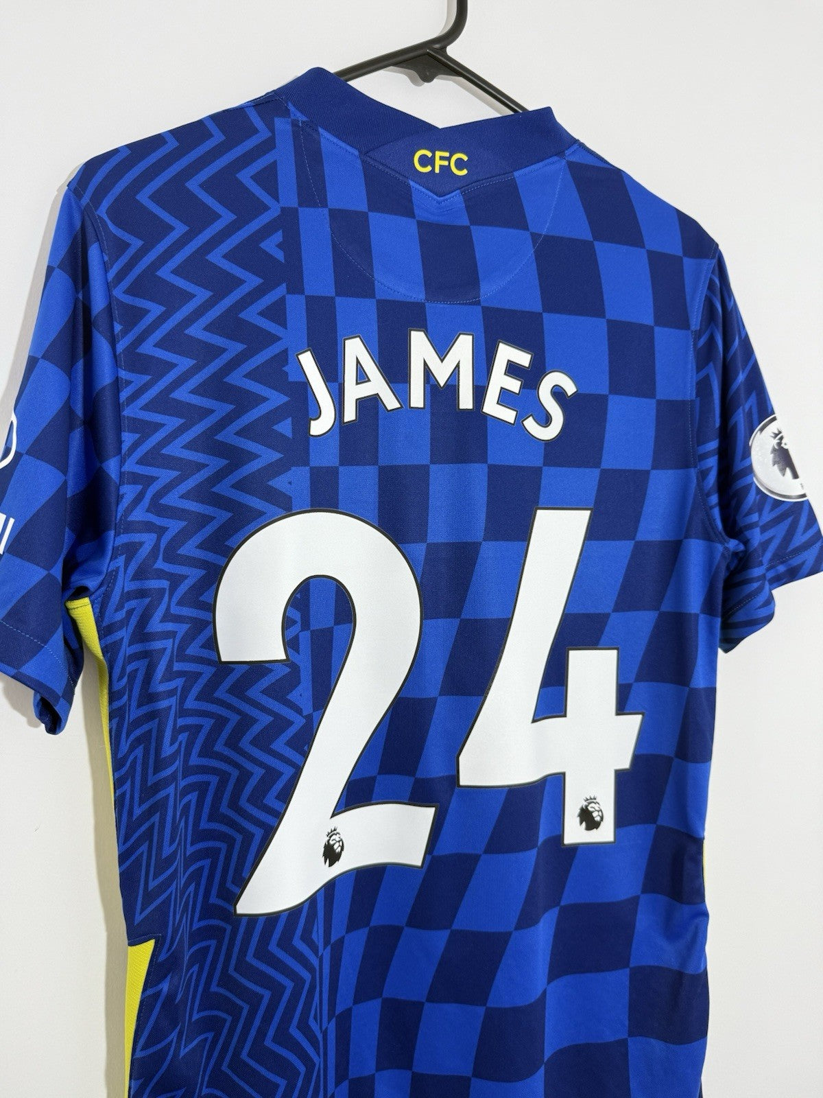 Chelsea James #24 2021/22 Medium Home Shirt Excellent Condition CV7889-409