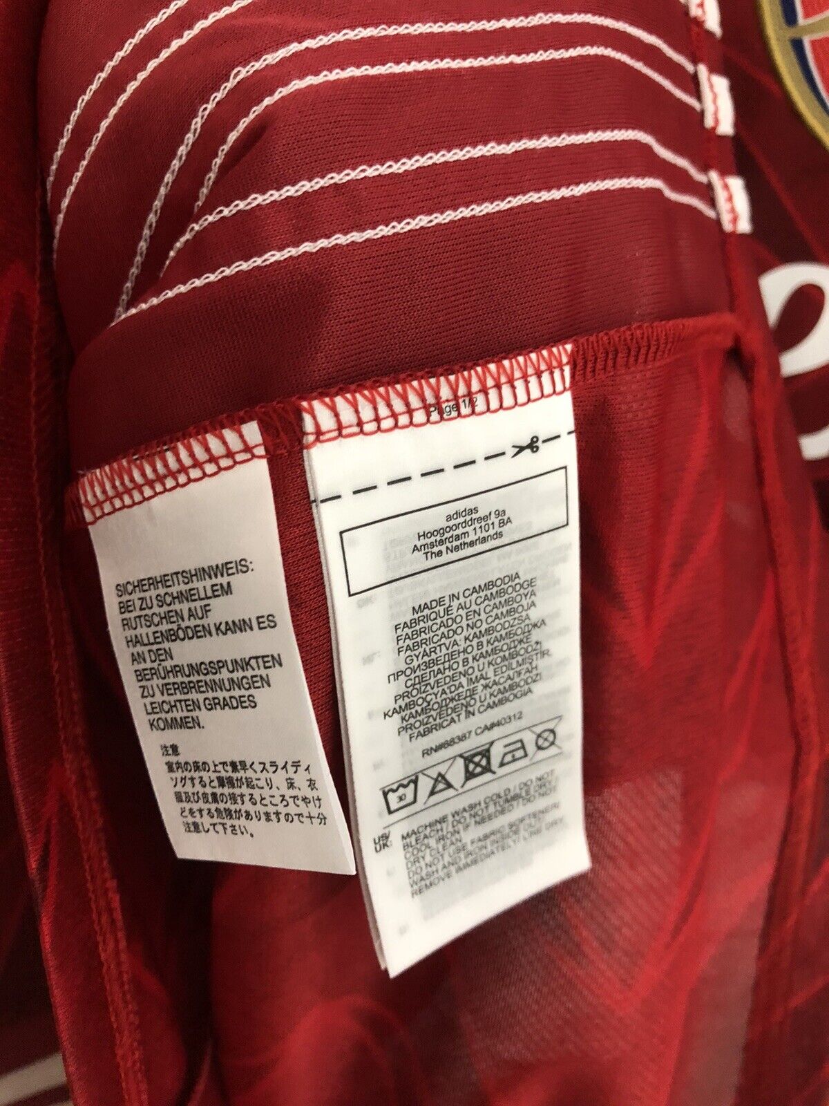 Saka #7 Arsenal 2020/21 Medium Home Shirt BNWT EH7814