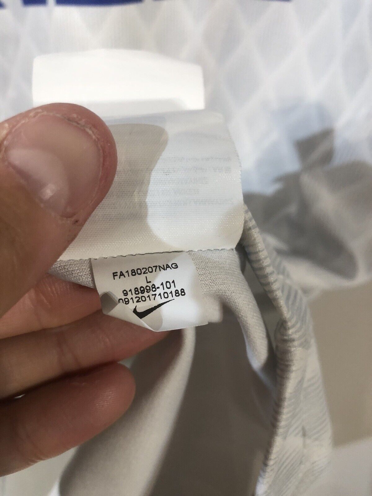 Peresic #44 Inter Milan 2018/19 Away Large Football Shirt Nike Excellent Conditi