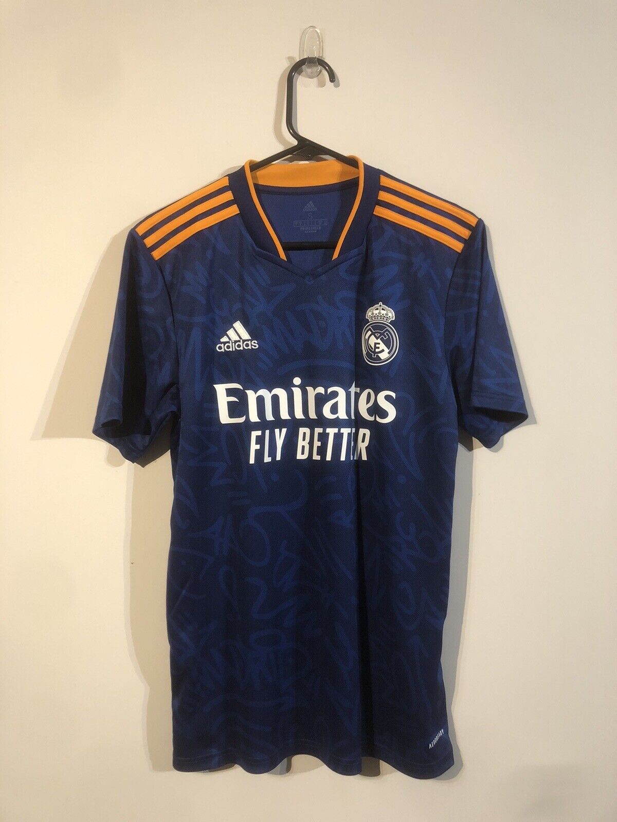 Hazard #7 Real Madrid 2021/22 Small Away Shirt Excellent Condition