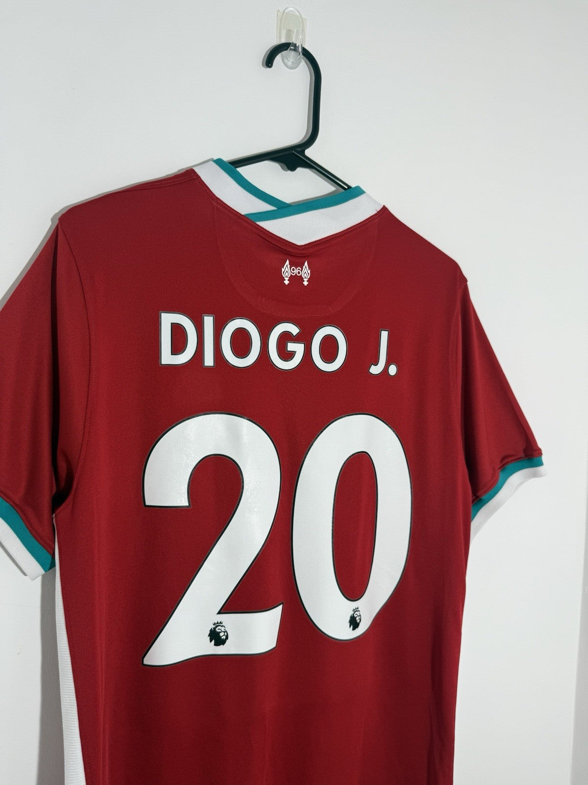 Liverpool Diogo J #20 2020/21 Large Home Shirt Excellent Condition CZ2636-687