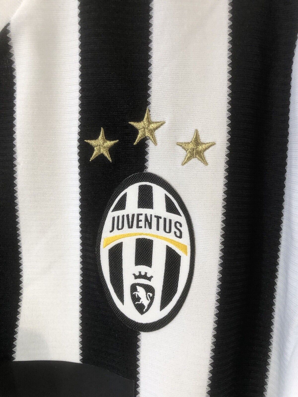 Morata #9 Juventus 2015/16 Large Home Football Shirt Jersey Adidas BNWT