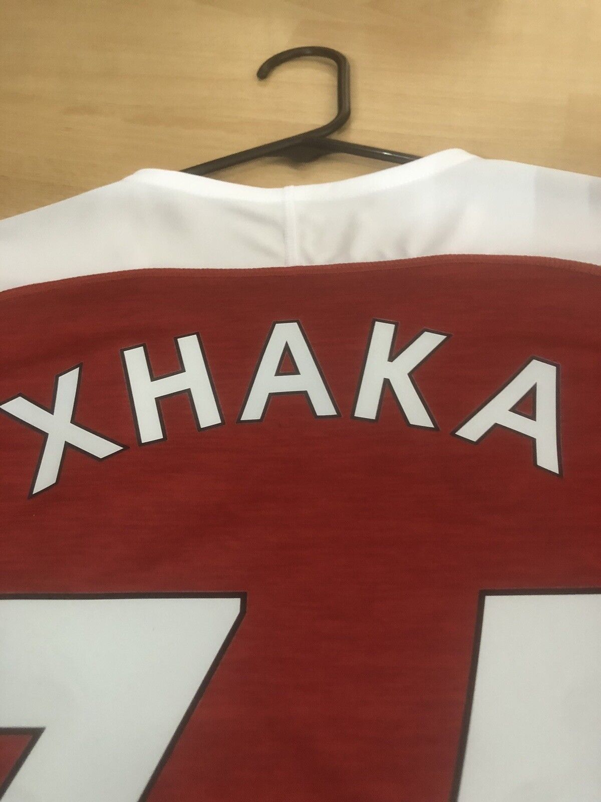 Xhaka #34 Arsenal 2018/19 Large Home Shirt Puma Excellent Condition 753209-12