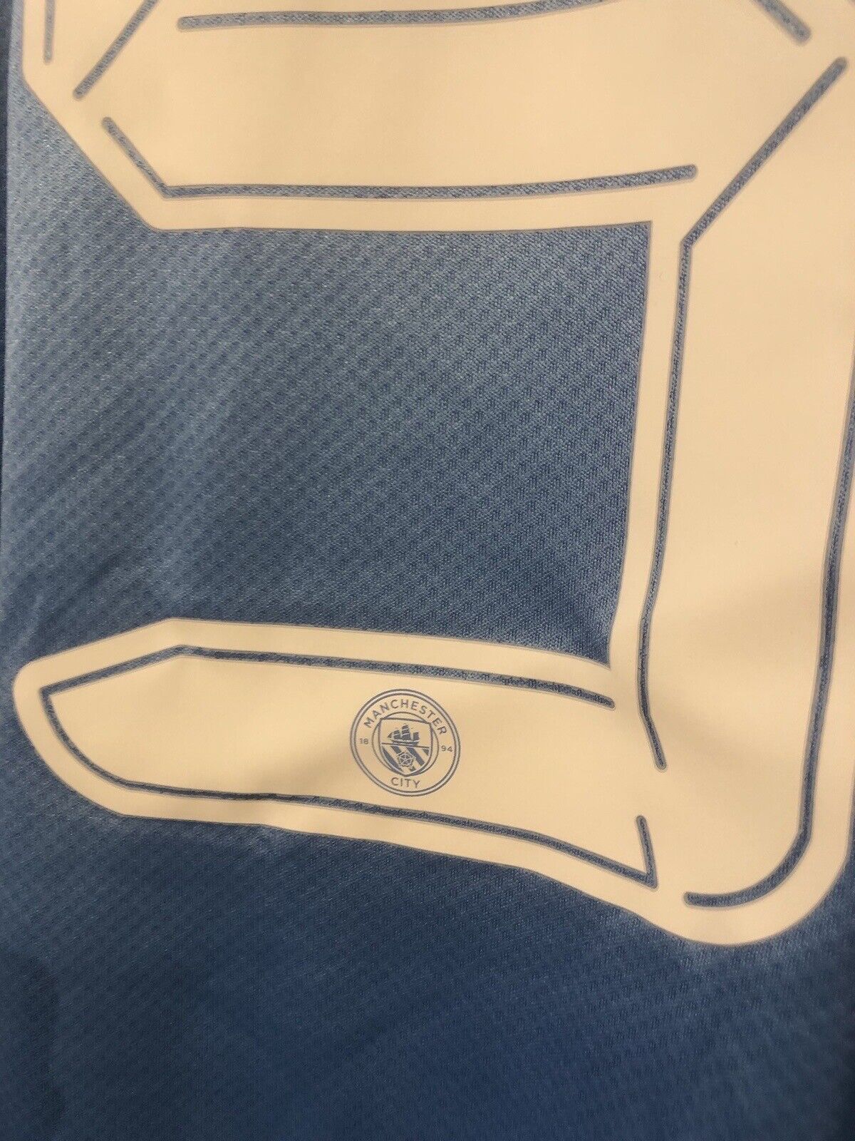 Stones #5 Manchester City 2021/22 Large Home Shirt Puma Very Good Condition
