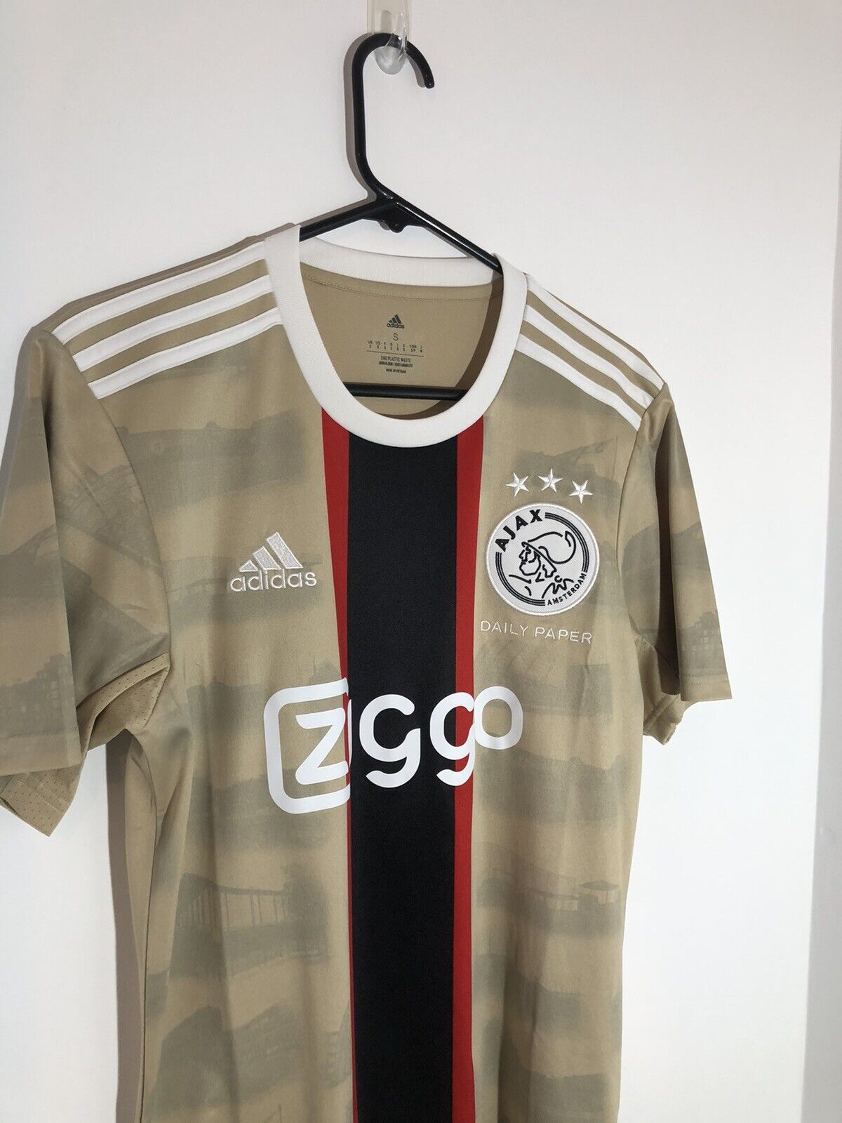 J Timber #2 Ajax Amsterdam Daily Paper Small 2021/22 3rd Excellent Condition HG1393