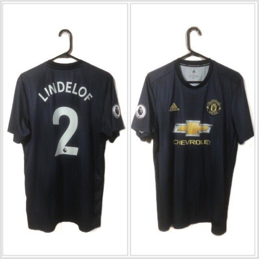 Lindelof 2 Manchester United 2018 19 3rd Large Excellent Condition Dp6022