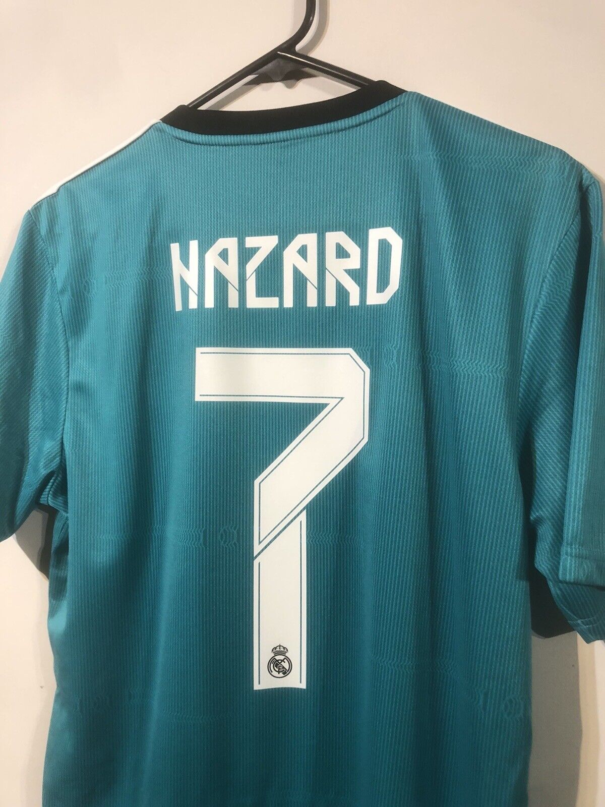 Hazard #7 Real Madrid 2021/22 Medium 3rd Shirt Excellent Condition