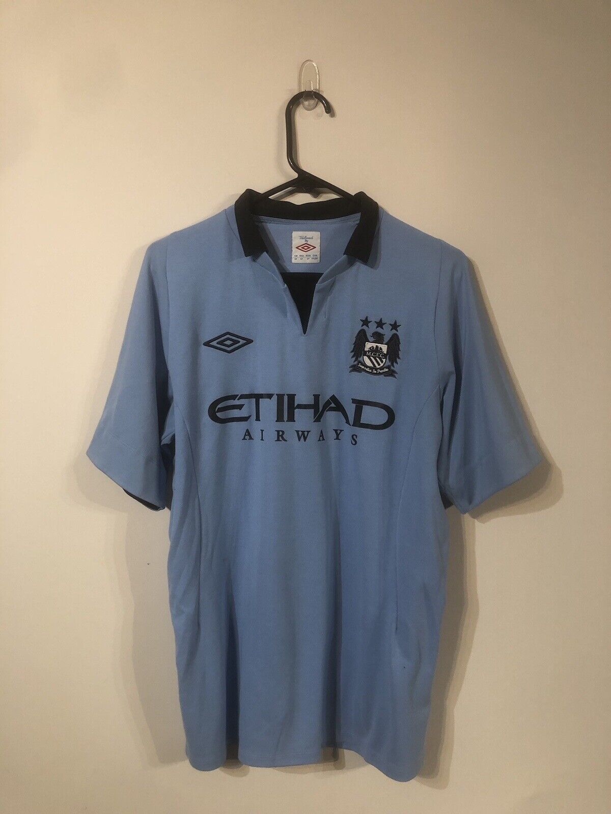 Zabaleta #5 Manchester City 2012/13 Small Euro Home Shirt Excellent Condition