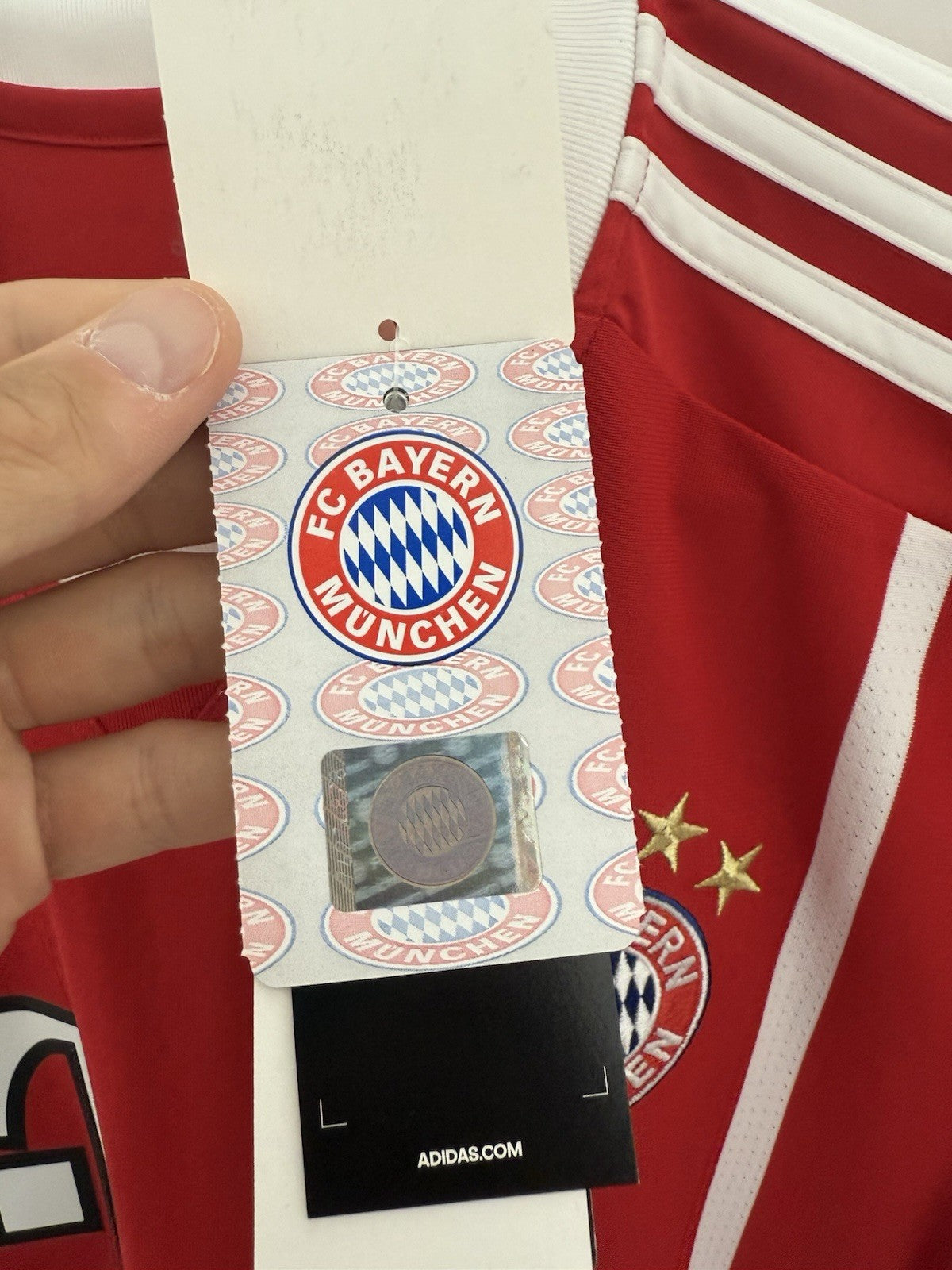 Bayern Munich Martinez #8 2017/18 Medium Home Shirt Adidas BNWT AZ7961