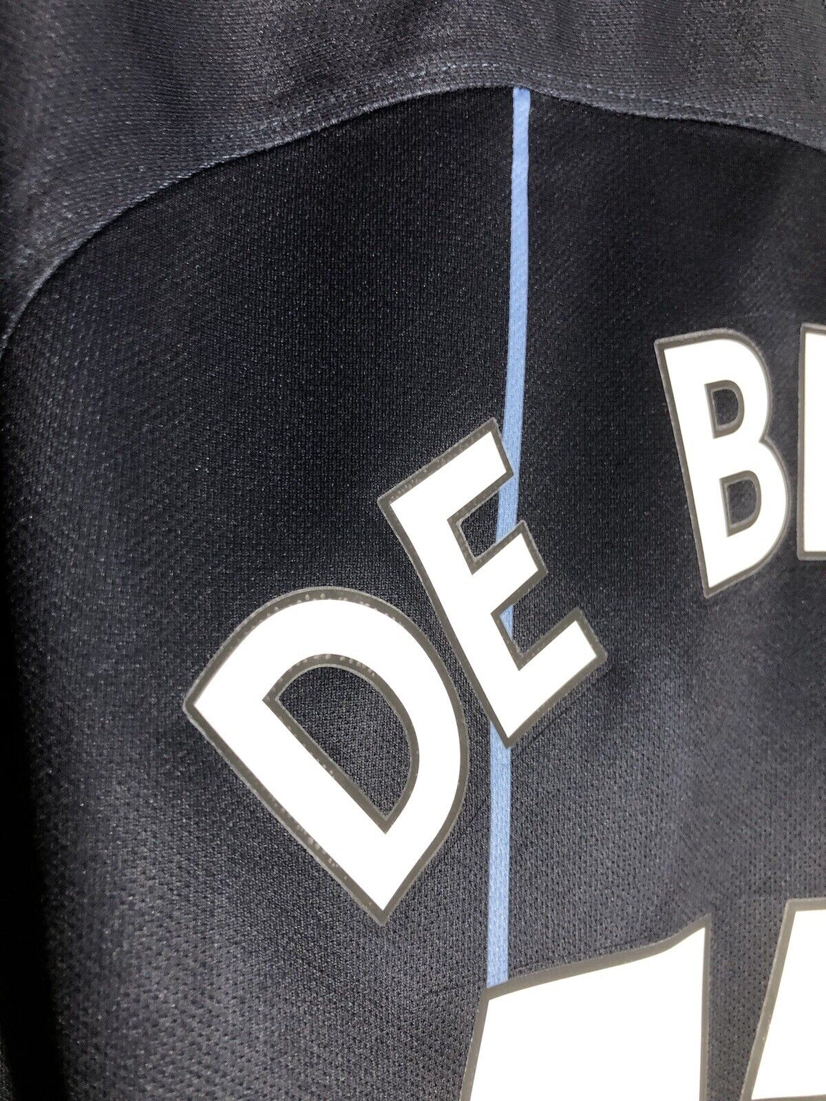 De Bruyne 17 Manchester City 2018 19 Large Away Excellent Condition 919002 476