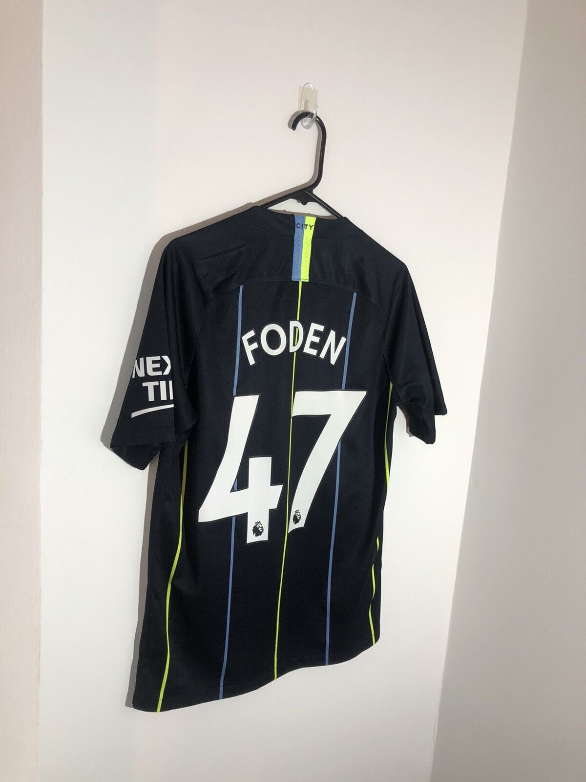 Foden 47 Manchester City 2018 19 Small Away Shirt Excellent Condition 919002 476