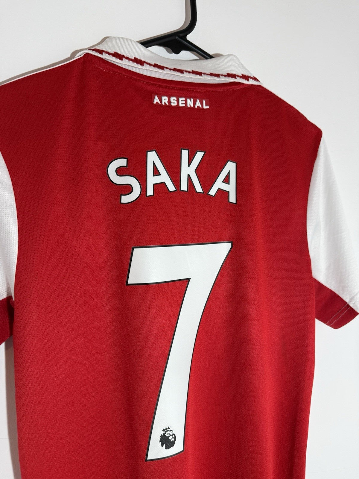 Arsenal Saka #7 2022/23 Small Home Shirt Excellent Condition H35903