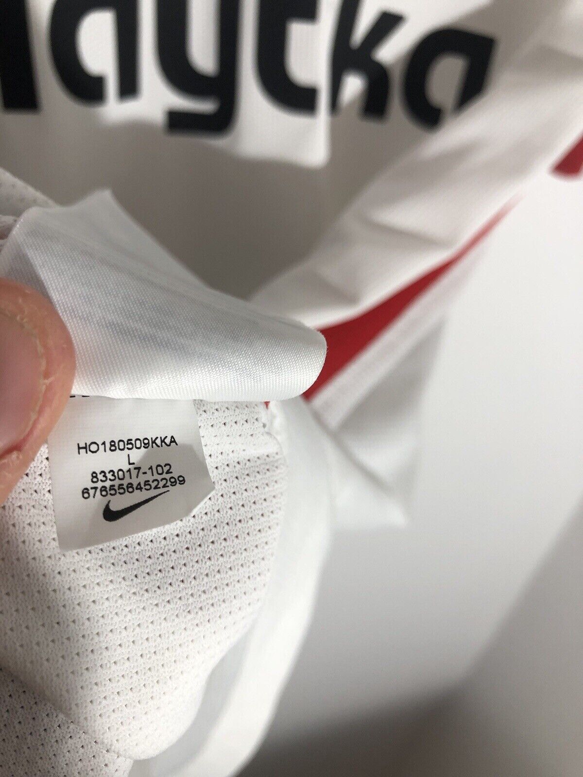 Ever Banega 10 Sevilla 2019 20 Home Large Shirt Excellent Condition 833017 102