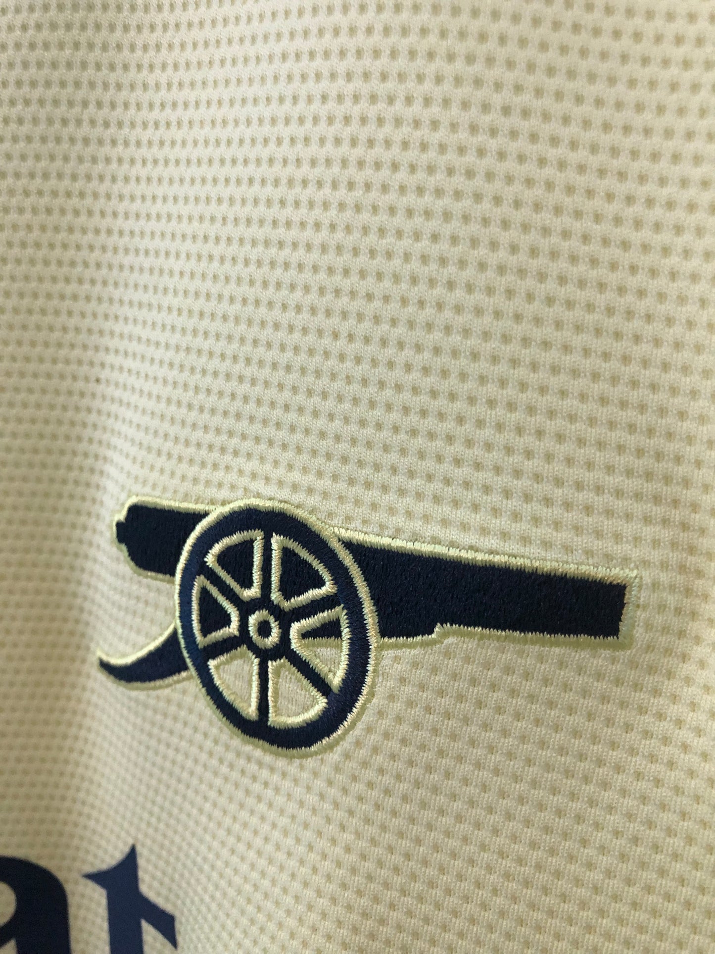 White #4 Arsenal Away 2021/22 Large Shirt Adidas Excellent Condition GM0218