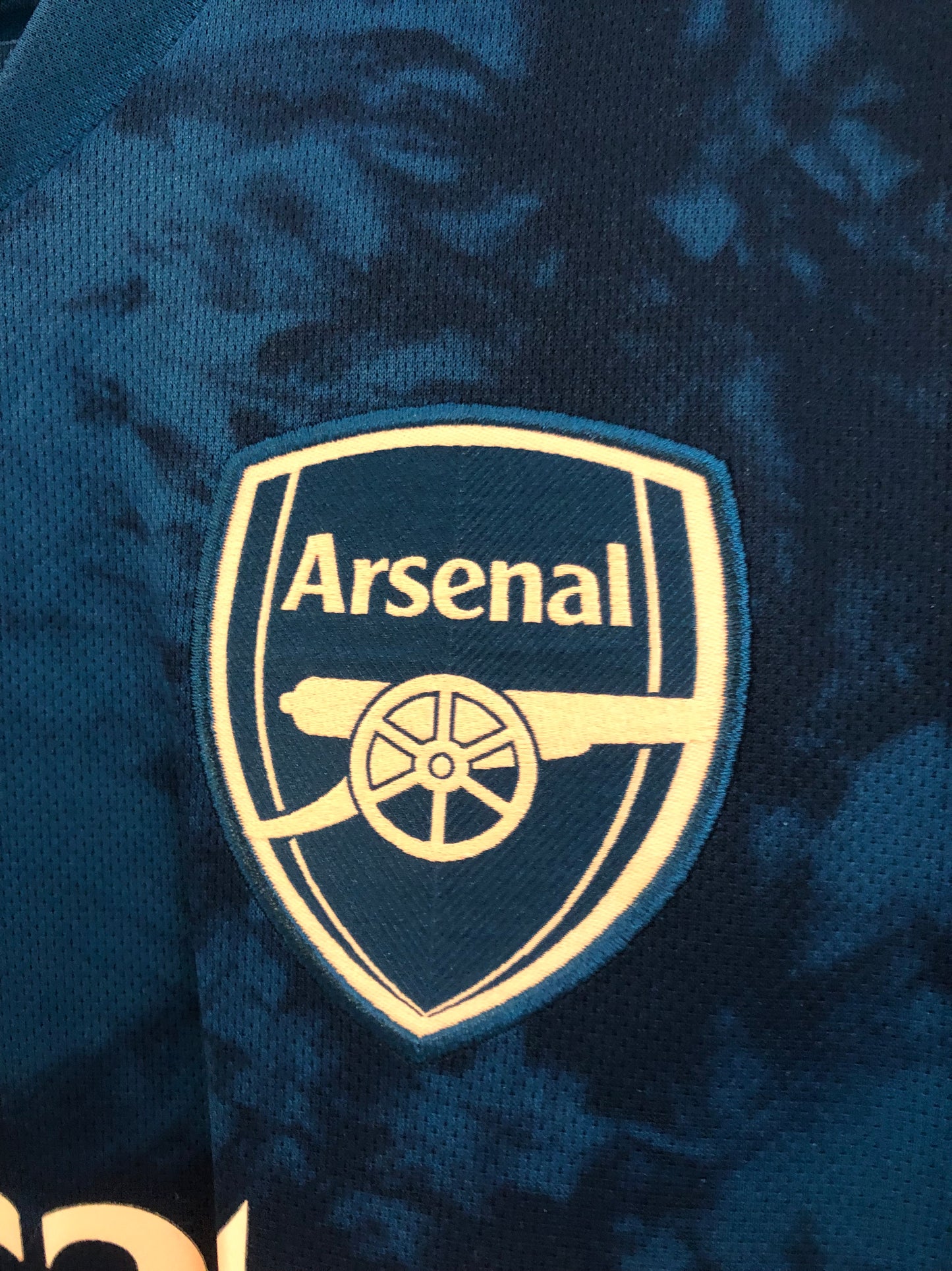 Tierney #3 Arsenal 2020/21 Small 3rd Shirt Adidas Excellent Condition GH6653