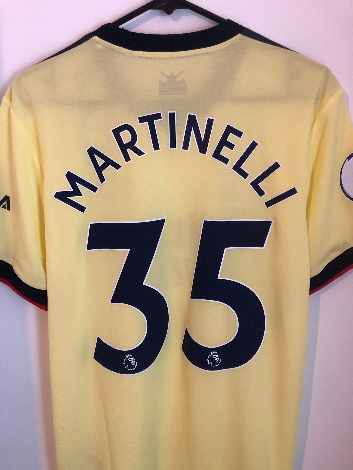 Martinelli #35 Arsenal 2021/22 Authentic Medium Away Shirt Adidas BNWT GM0219