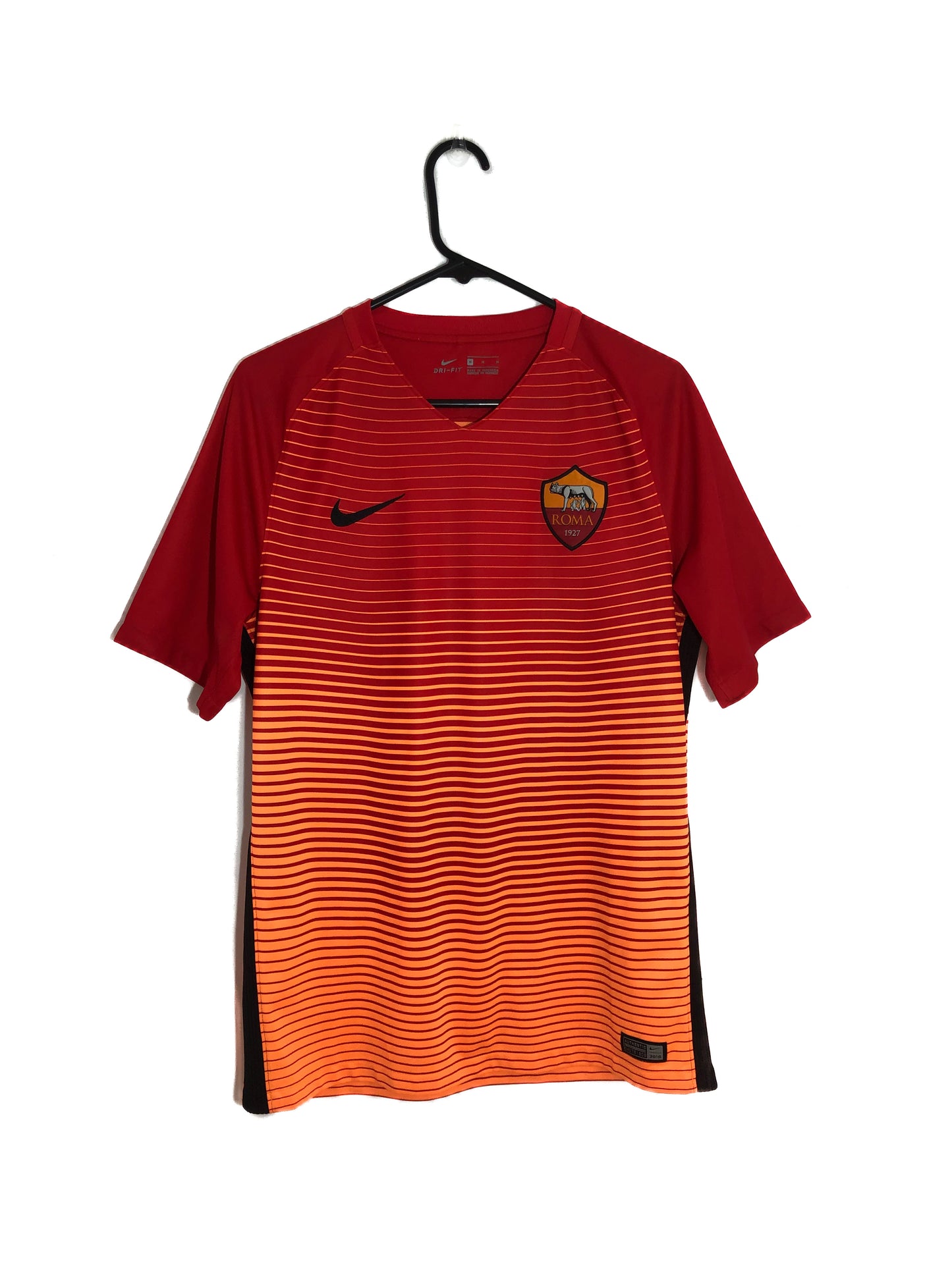 De Rossi #16 AS Roma 2016/17 3rd Medium Shirt Excellent Condition 776959-660