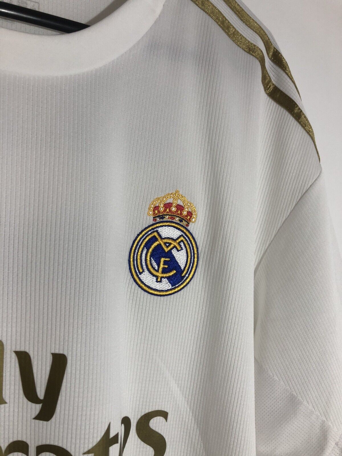 Hazard 7 Real Madrid 2019 20 XL Home Shirt Excellent Condition Dw4433