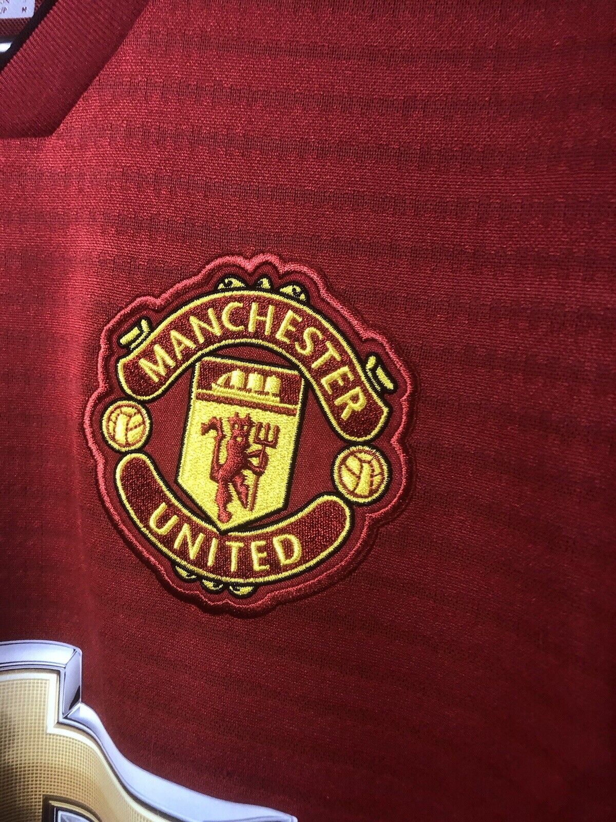 Valencia 25 Manchester United Small 2018 19 Home Excellent Condition Cg0040