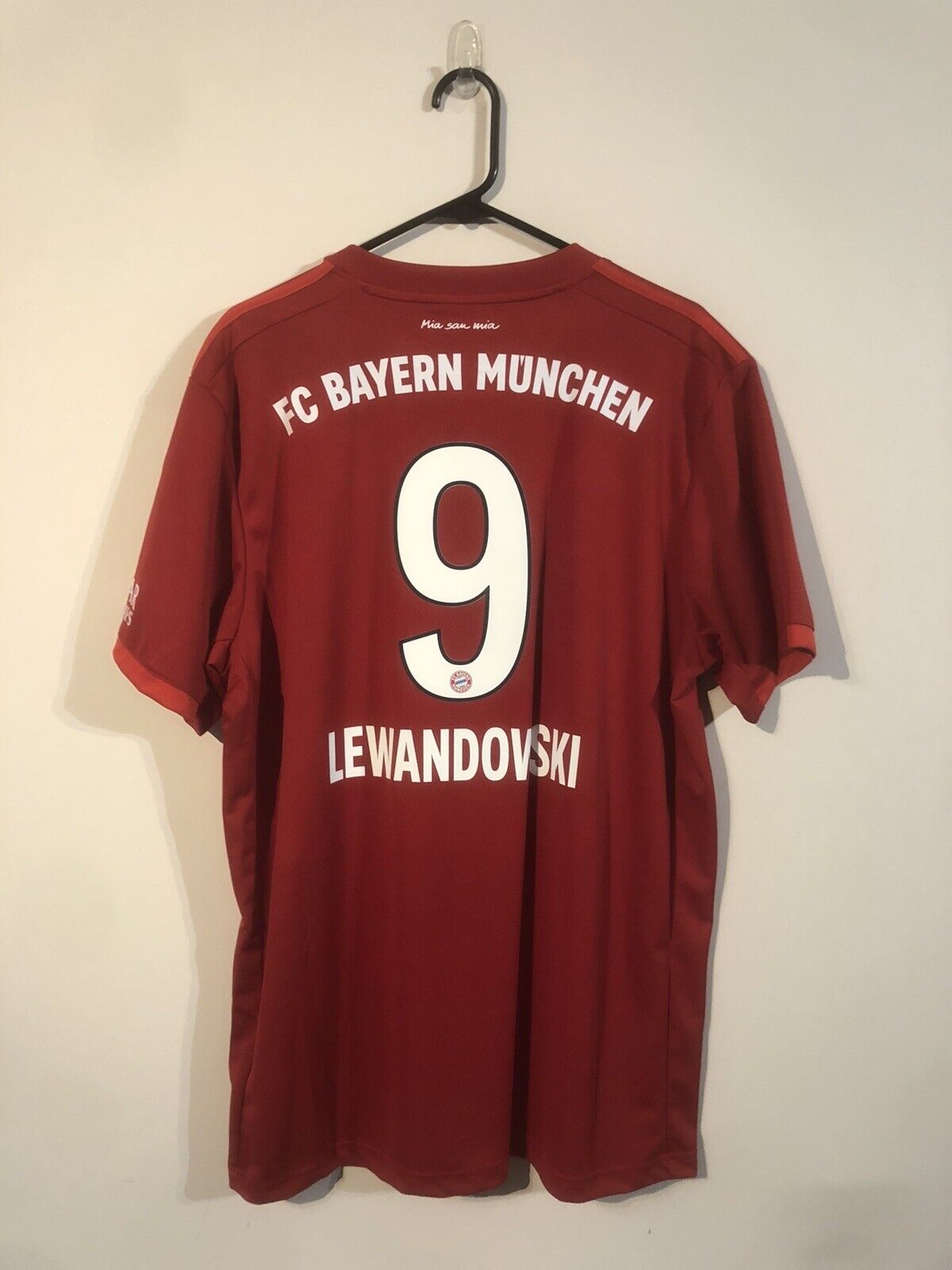 Lewandowski #9 Bayern Munich 2019/20 XL Home Football Shirt Excellent Condition