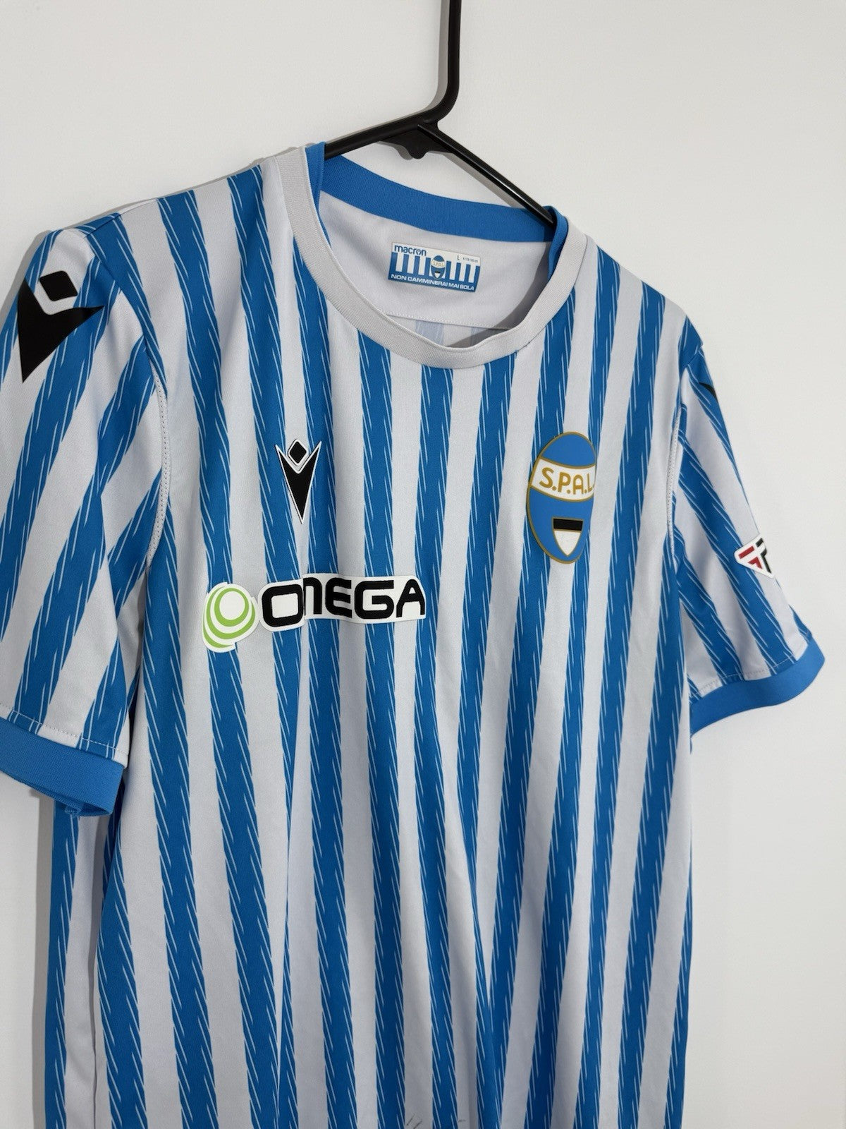 SPAL 2020/21 Large Home Shirt Macron Excellent Condition