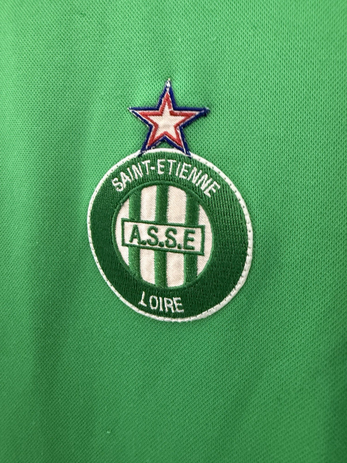 AS Saint-Étienne 2015/16 Large Home Shirt Le Coq Sportif Very Good Condition