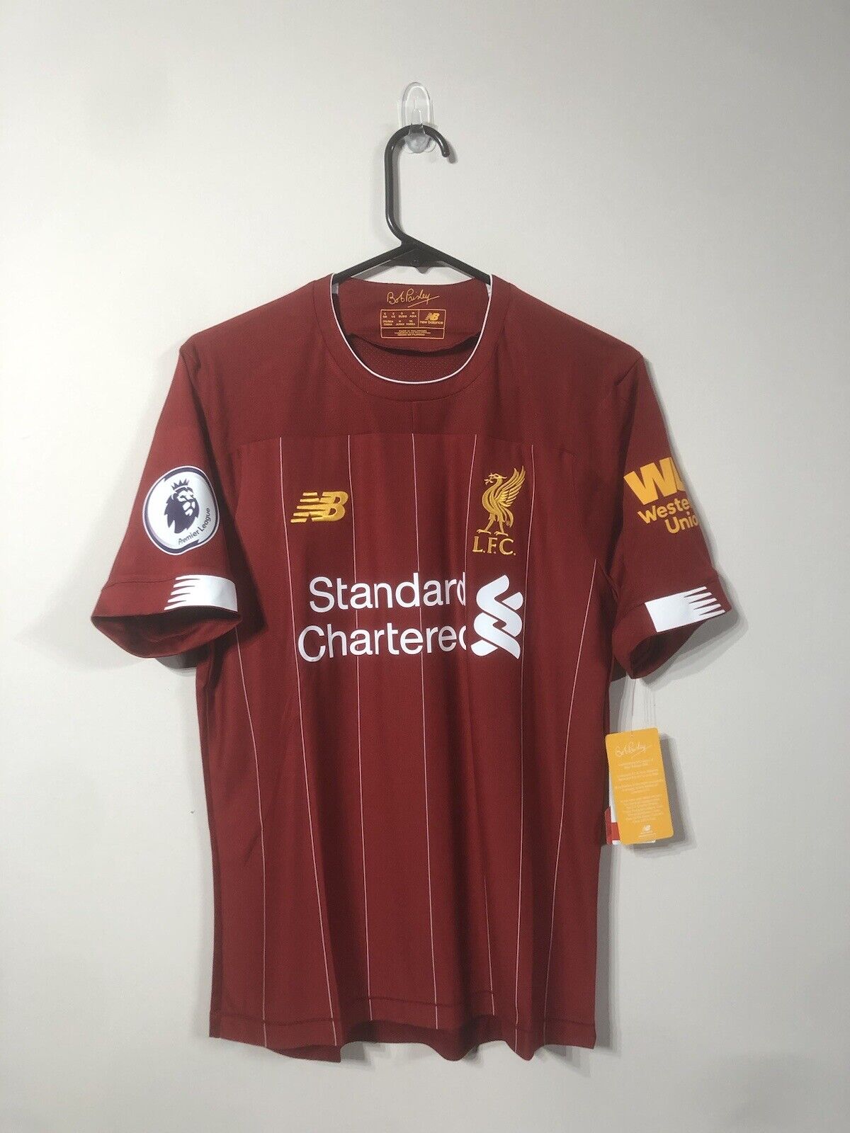Virgil #4 Liverpool Small 2019/20 Home Shirt Jersey New Balance BNWT MT930000