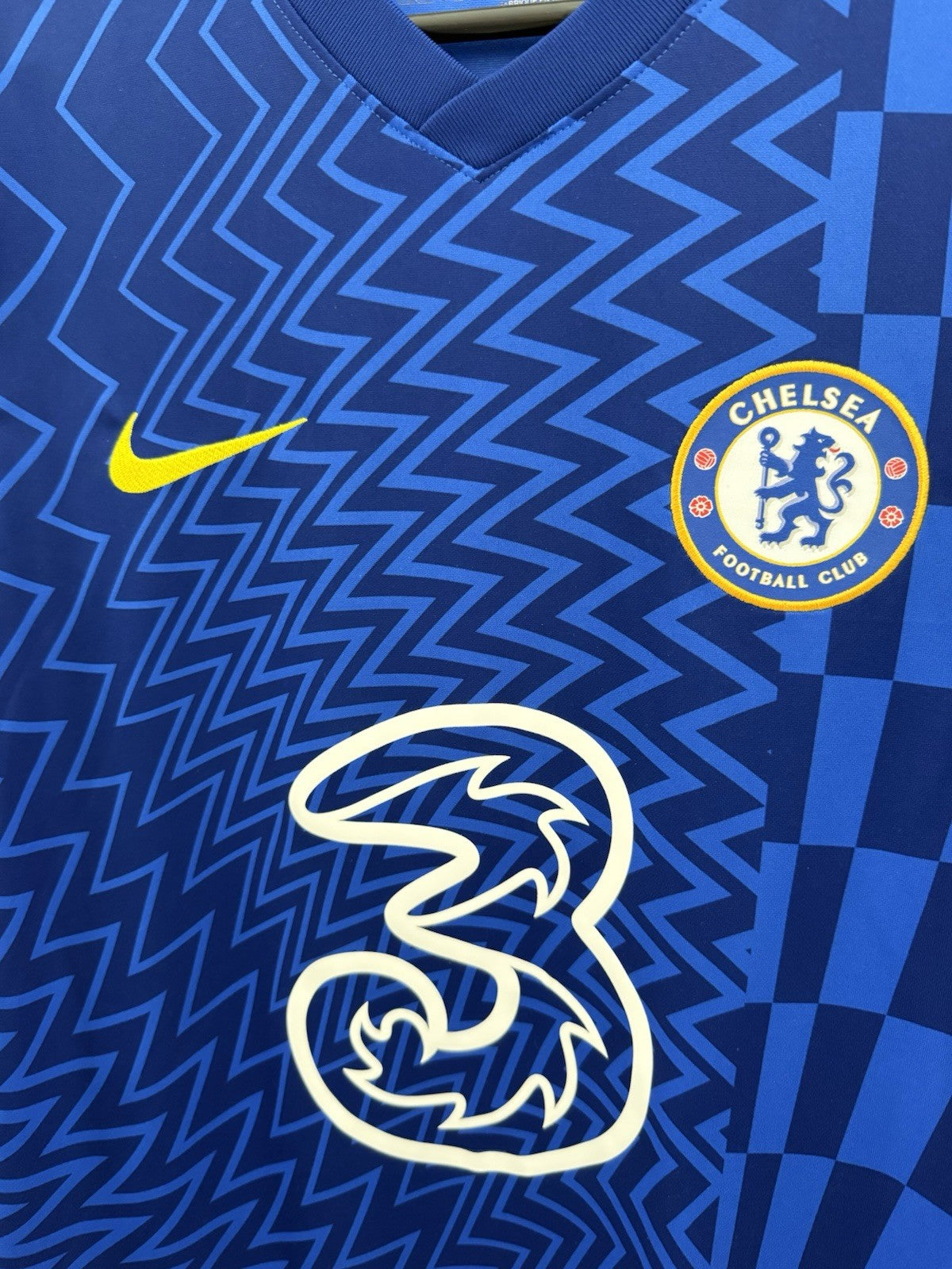 Chelsea Rudiger #2 2021/22 Large Home Shirt Excellent Condition CV7889-409
