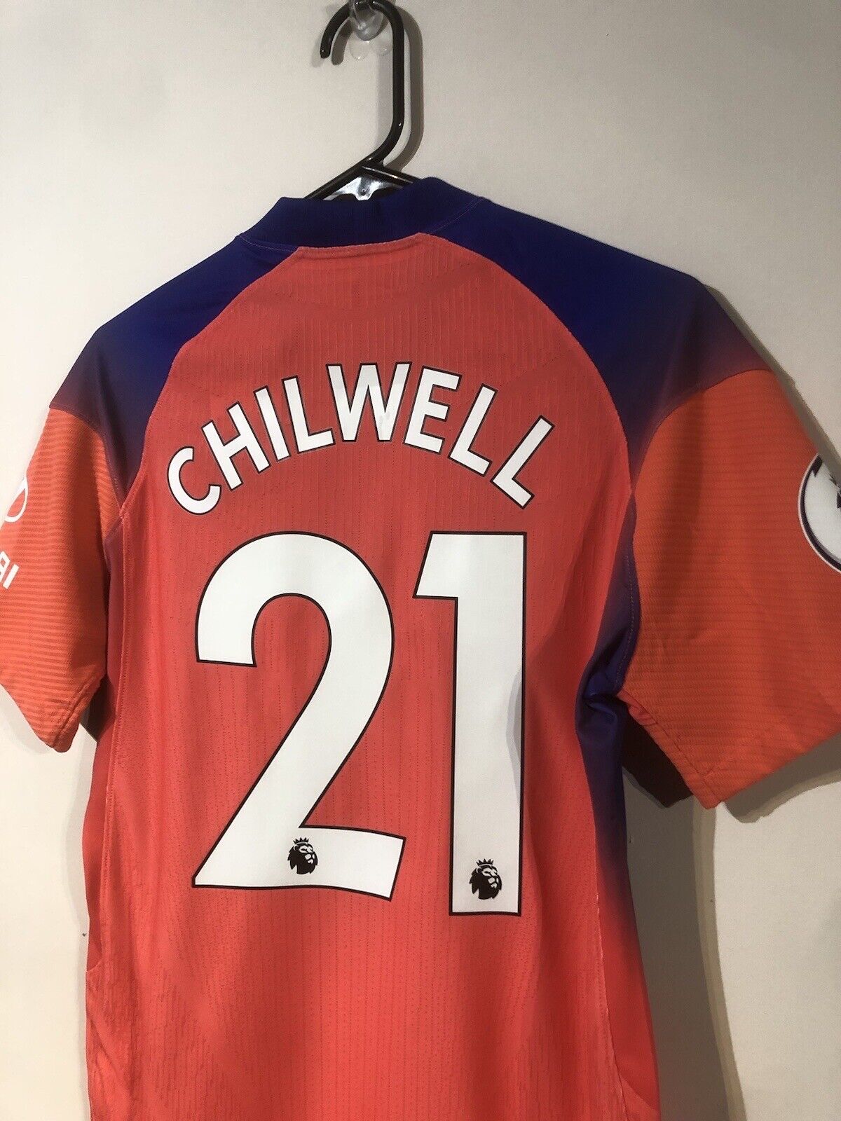 Chilwell #21 BNWT Chelsea Vaporknit 2020/21 Small 3rd Shirt Jersey Nike