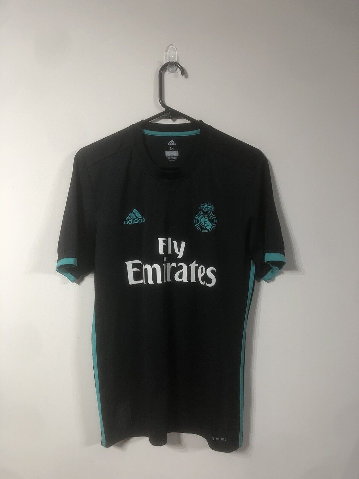 Ronaldo #7 Real Madrid 2017/18 Away Medium Shirt Adidas Excellent Condition