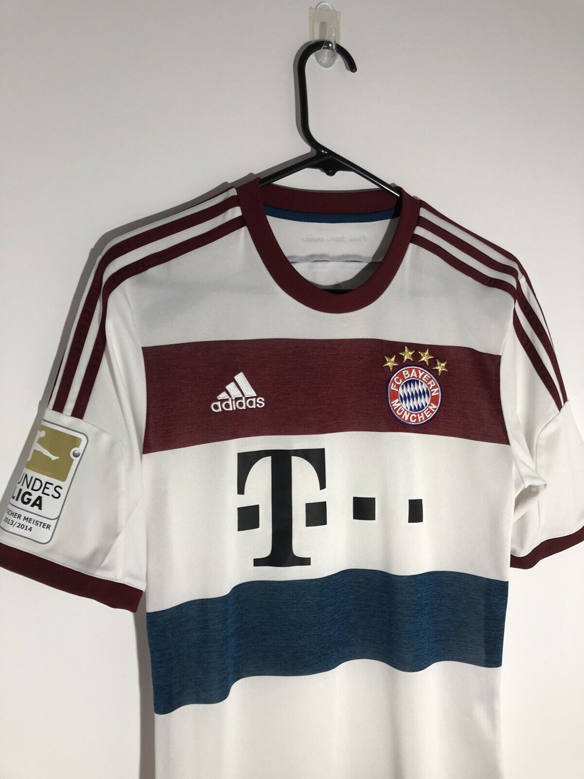 Bayern Munich 2014 15 Small Away Shirt Adidas Excellent Condition F48414