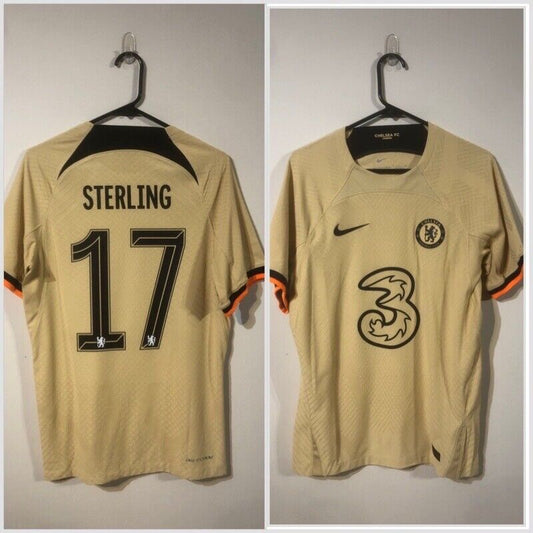 Sterling #17 Chelsea Euro 2022/23 Small DriFitAdv 3rd Shirt Nike Excellent Cond