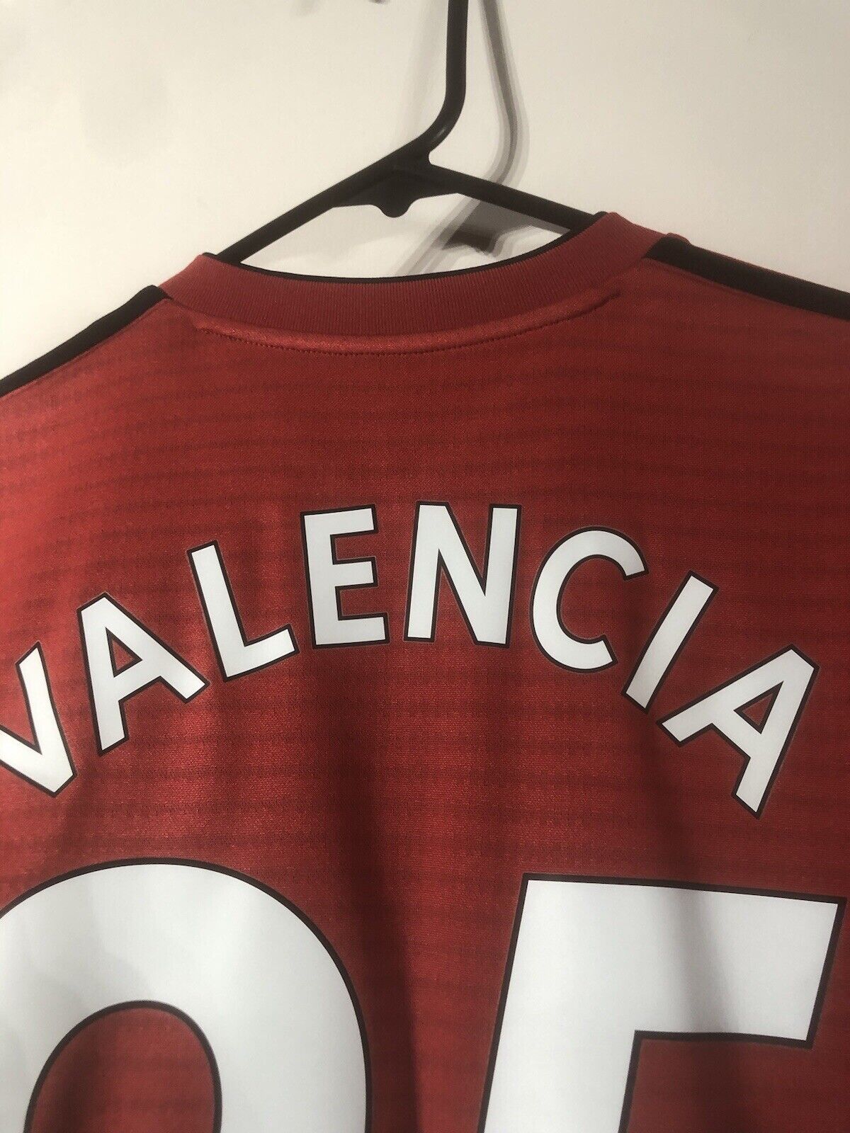 Valencia 25 Manchester United Small 2018 19 Home Excellent Condition Cg0040