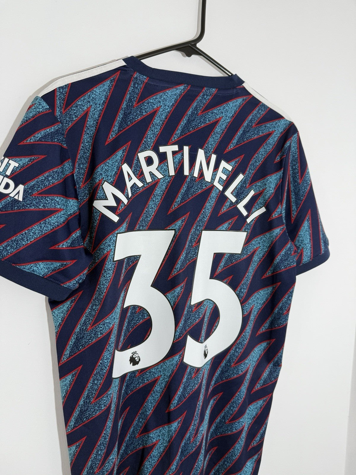 Arsenal Martinelli #35 2021/22 Medium 3rd Shirt Excellent Condition GM0213