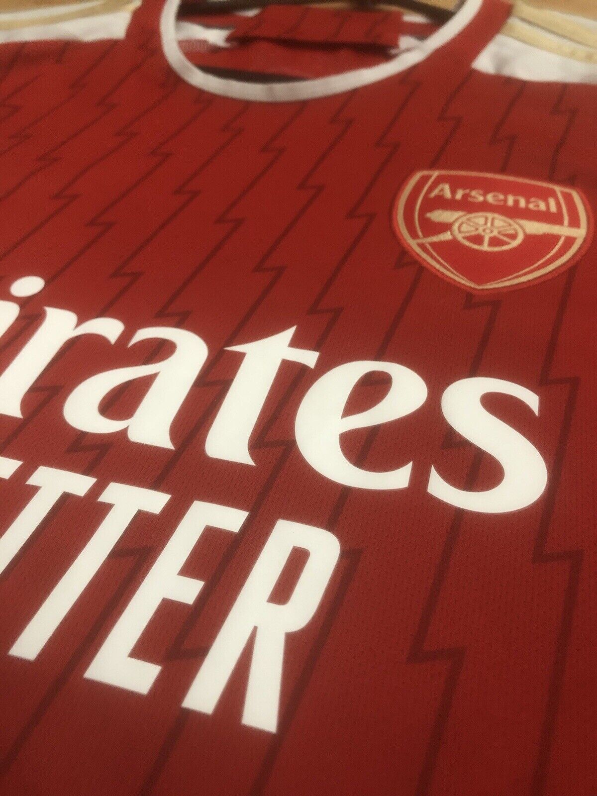 Saka #7 Arsenal 2023/24 XL Home Shirt Adidas Excellent Condition HR6929