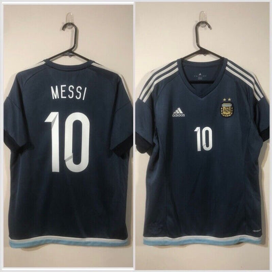 Argentina 2016/17 Large Away Shirt Jersey Adidas Copa America Very Good Conditio