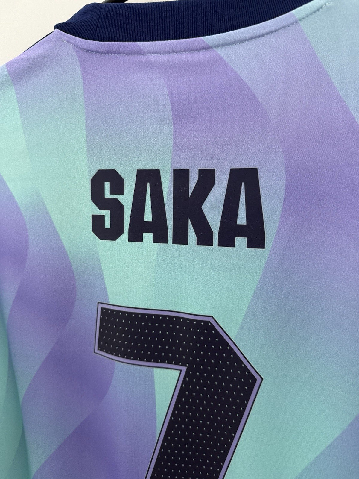 Arsenal Saka #7 2024/25 Small 3rd Shirt Excellent Condition IS8138