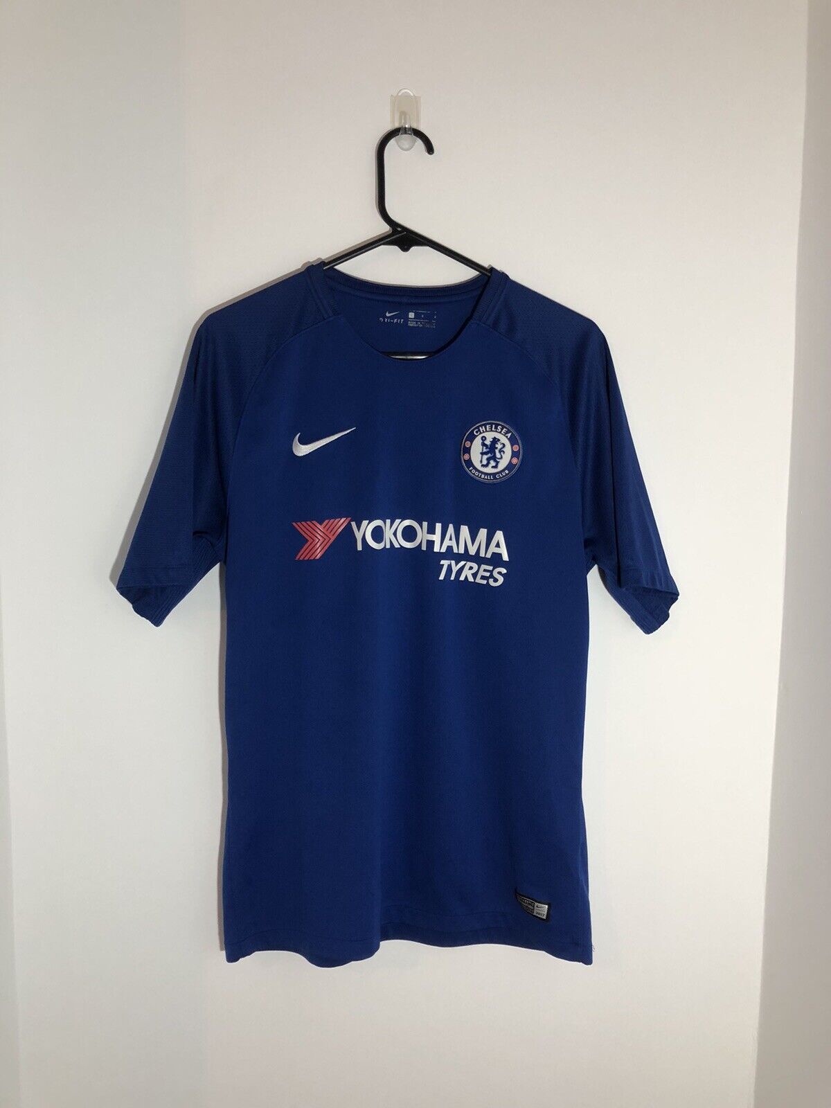 Hazard #10 Chelsea Large 2017/18 Home Shirt Nike Excellent Condition 905513-496