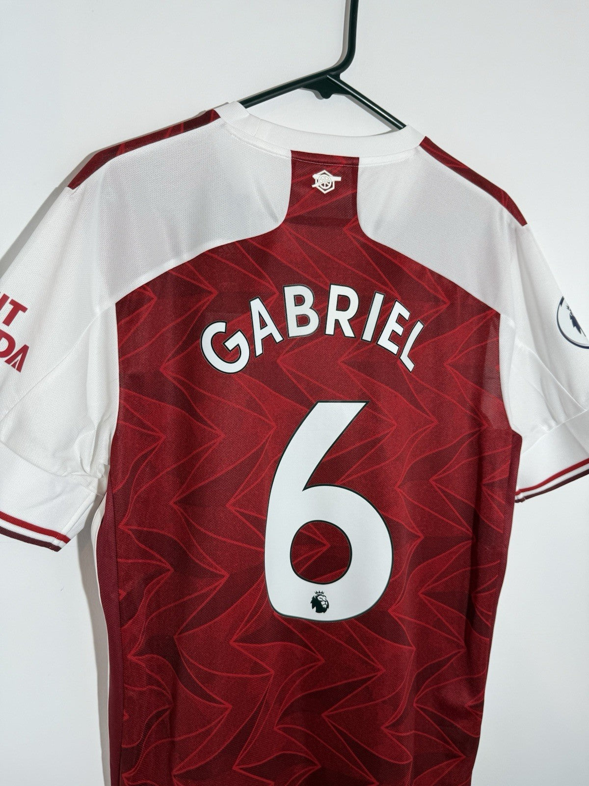 Arsenal Gabriel #6 2020/21 Large Home Shirt BNWT EH5817