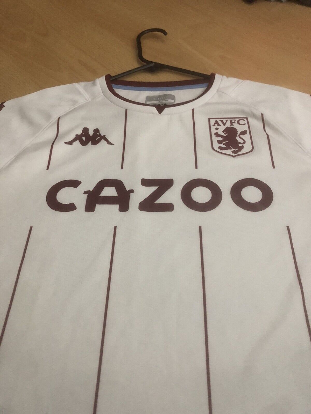 Bailey 31 Aston Villa 2021 22 XL Away Shirt Kappa Excellent Condition