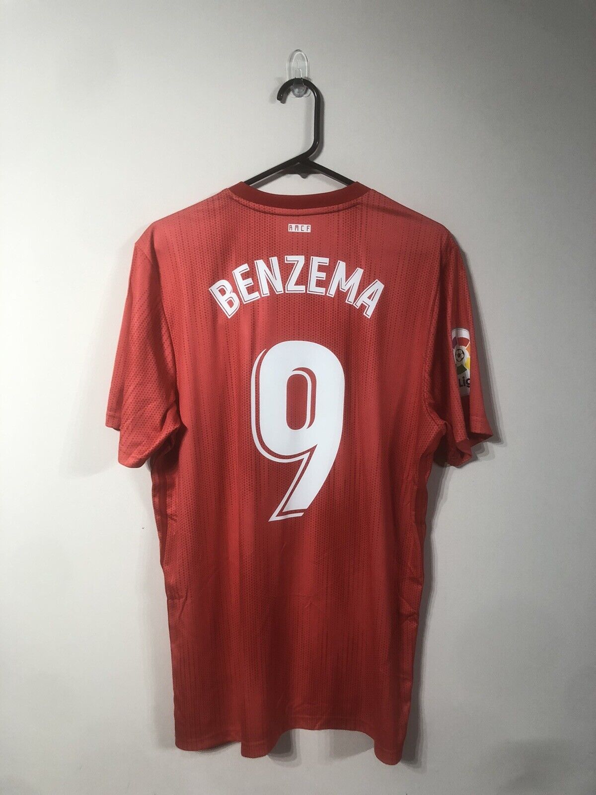 Benzema #9 Real Madrid Large 2018/19 3rd Football Shirt Jersey Adidas BNWT