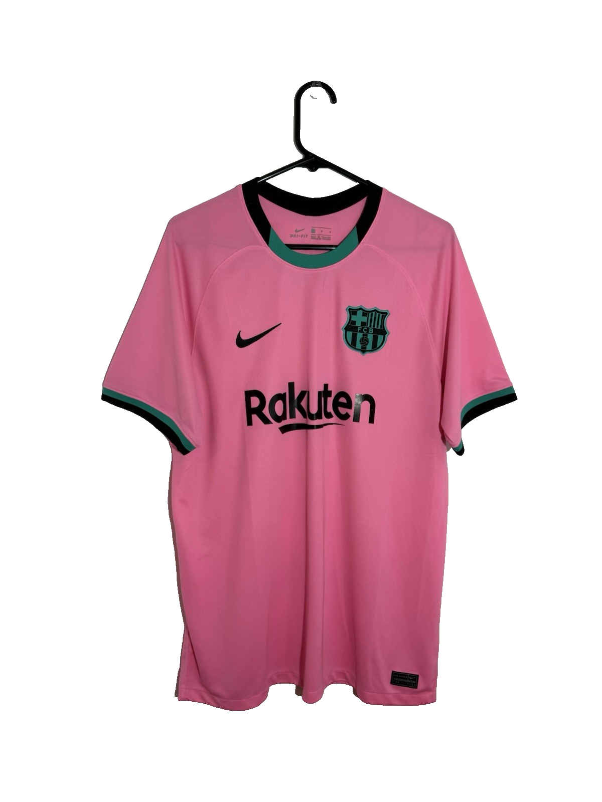 Barcelona Pique #3 2020/21 Large 3rd Shirt Excellent Condition CK7819-654