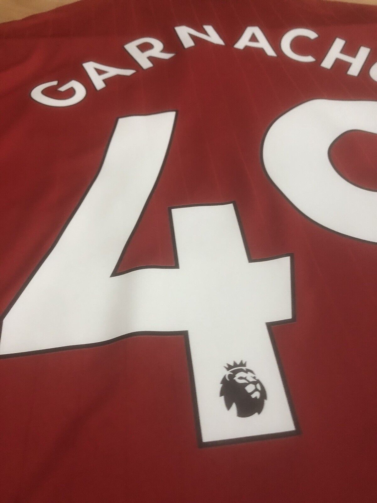 Garnacho #49 Manchester United Large 2022/23 Home Excellent Condition H13881