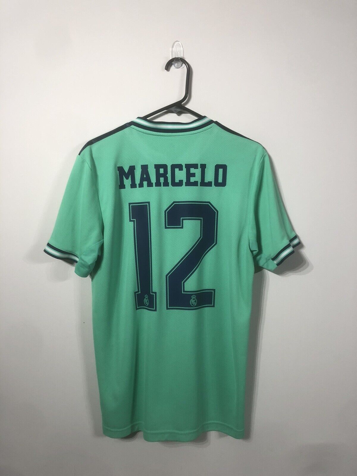 Marcelo #12 Real Madrid 2019/20 Medium 3rd Shirt Adidas Excellent Condition