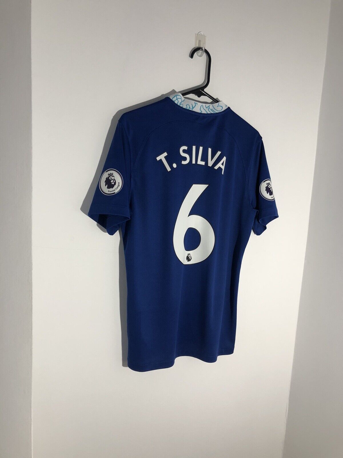 T Silva 6 Chelsea 2022 23 Small Home Shirt Nike Excellent Condition Dm1839-496