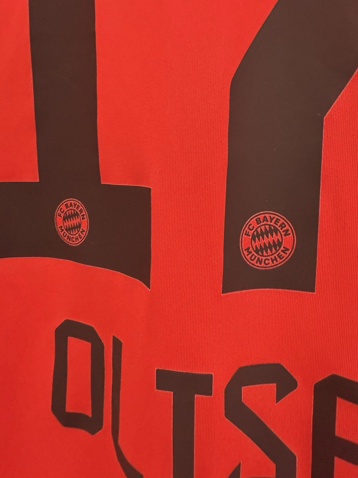 Bayern Munich Olise #17 2024/25 Small Home Excellent Condition IT8511