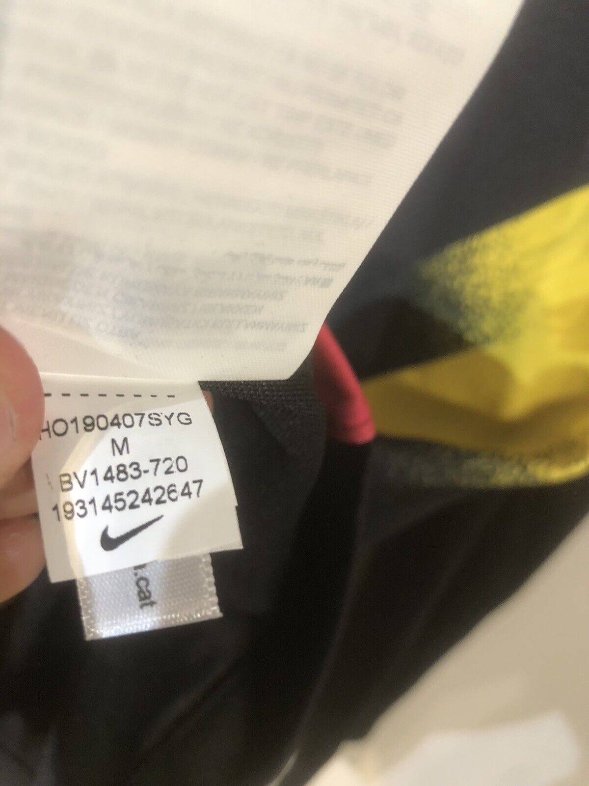 Barcelona 2019/20 Medium Away Goalkeeper Football Shirt Jersey Nike BNWT