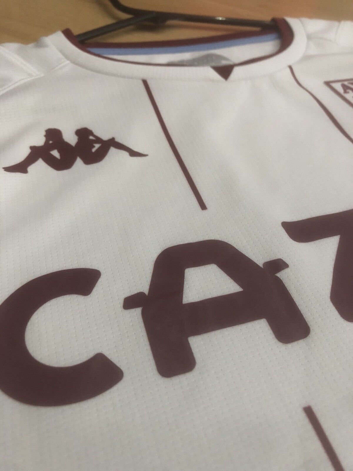 Bailey 31 Aston Villa 2021 22 XL Away Shirt Kappa Excellent Condition