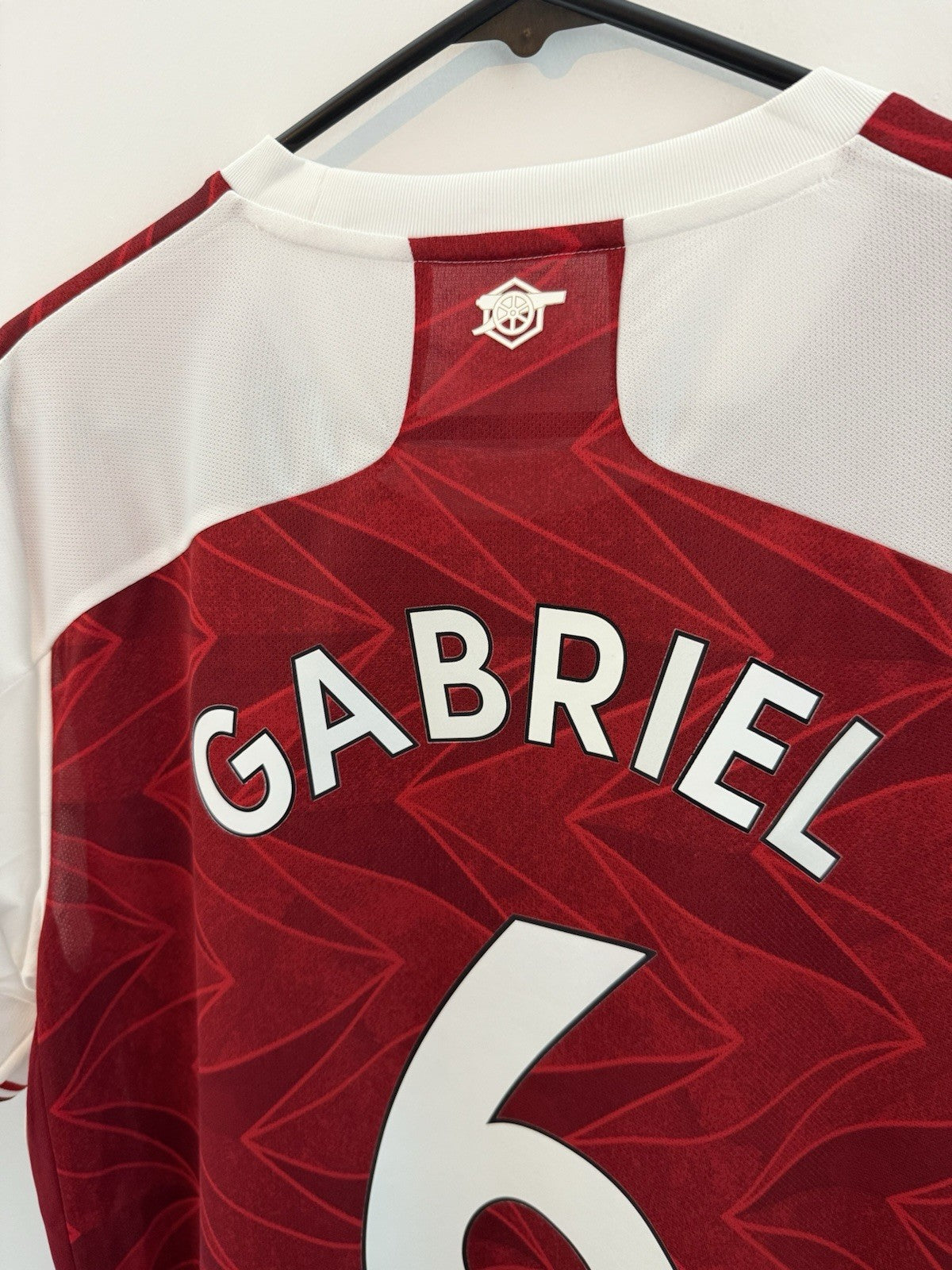 Arsenal Gabriel #6 2020/21 Large Home Shirt BNWT EH5817