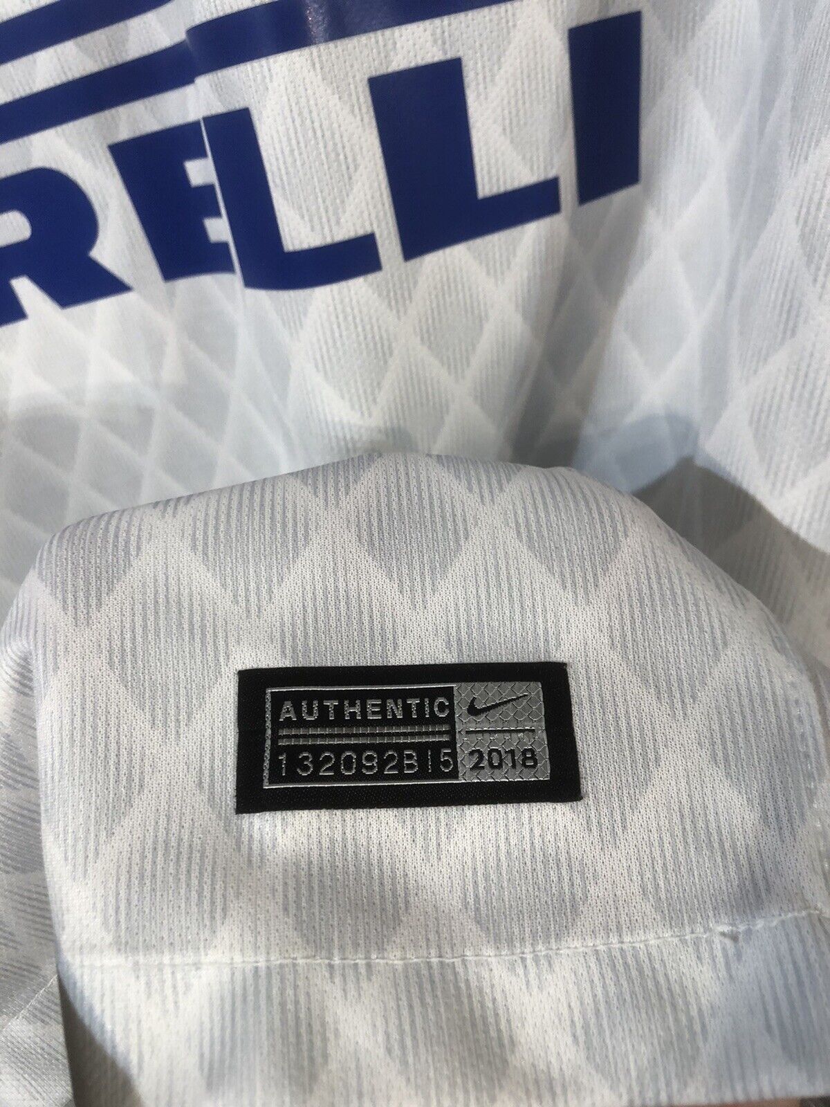 Peresic #44 Inter Milan 2018/19 Away Large Football Shirt Nike Excellent Conditi